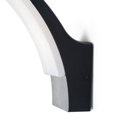 BRILAGI - LED зовнішній настінний світильник ARCELO LED/12W/230V IP65 чорний