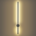 Brilagi - LED зовнішній настінний світильник AURA LED/12 Вт/230 В 3000 К IP54 65 см антрацит