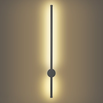 Brilagi - LED зовнішній настінний світильник AURA LED/12 Вт/230 В 3000 К IP54 65 см антрацит