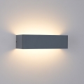Brilagi - LED зовнішній настінний світильник DONNANI LED/12W/230V антрацит IP44