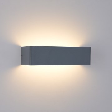 Brilagi - LED зовнішній настінний світильник DONNANI LED/12W/230V антрацит IP44