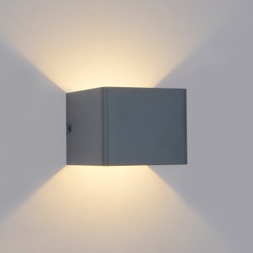 Brilagi - LED Зовнішній настінний світильник DONNANI LED/5W/230V антрацит IP44