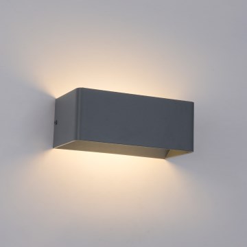 Brilagi - LED зовнішній настінний світильник DONNANI LED/7W/230V антрацит IP44