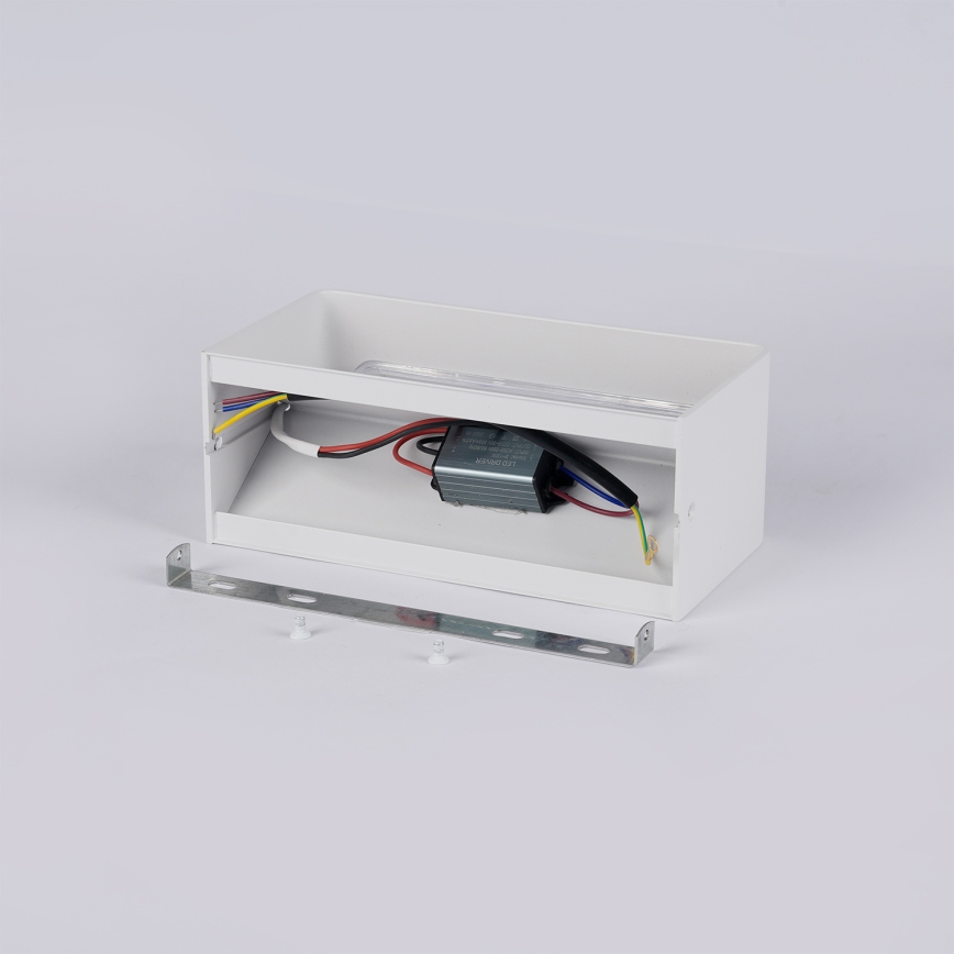 Brilagi - LED зовнішній настінний світильник DONNANI LED/7W/230V білий IP44
