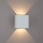 Brilagi - LED зовнішній настінний світильник DOUBLERAY LED/6W/230V білий IP54
