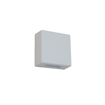 Brilagi - LED зовнішній настінний світильник DOUBLERAY LED/6W/230V білий IP54