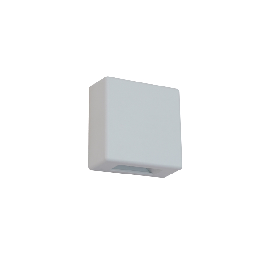 Brilagi - LED зовнішній настінний світильник DOUBLERAY LED/6W/230V білий IP54