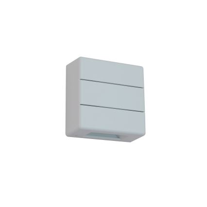 Brilagi - LED зовнішній настінний світильник DOUBLERAY LINE LED/6W/230V білий IP54