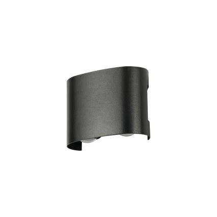 Brilagi - LED зовнішній настінний світильник FLAREBOX LED/4W/230V чорний IP65