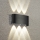 Brilagi - LED зовнішній настінний світильник FLAREBOX LED/6W/230V чорний IP65