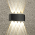 Brilagi - LED зовнішній настінний світильник FLAREBOX LED/8W/230V чорний IP65