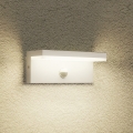 Brilagi - LED зовнішній настінний світильник із датчиком TESSI LED/10W/230V білий IP54