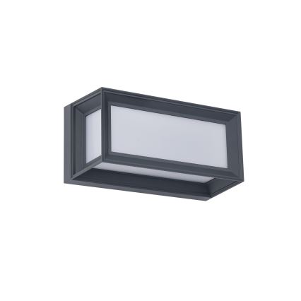 Brilagi - Світлодіодний зовнішній настінний світильник з датчиком PARKER LED/12W/230V антрацит IP44