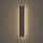 Brilagi - LED зовнішній настінний світильник LINEAR LED/12W/230V 3000K IP65 50 см чорний