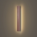 Brilagi - LED Зовнішній настінний світильник LINEAR LED/12W/230V 3000K IP65 50 см коричневий CRI 90