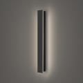 Brilagi - LED зовнішній настінний світильник LINEAR LED/12W/230V 4000K IP65 50 см чорний