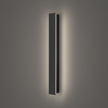Brilagi - LED зовнішній настінний світильник LINEAR LED/12W/230V 4000K IP65 50 см чорний