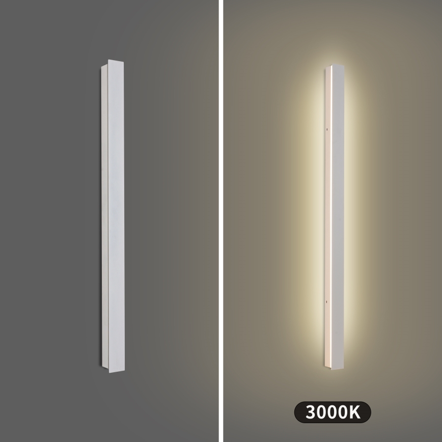 Brilagi - LED зовнішній настінний світильник LINEAR LED/22W/230V 3000K IP65 100 см білий CRI 90