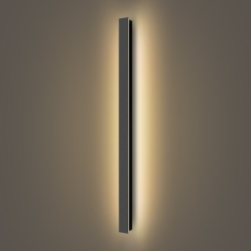Brilagi - LED зовнішній настінний світильник LINEAR LED/22W/230V 3000K IP65 100 см чорний CRI 90