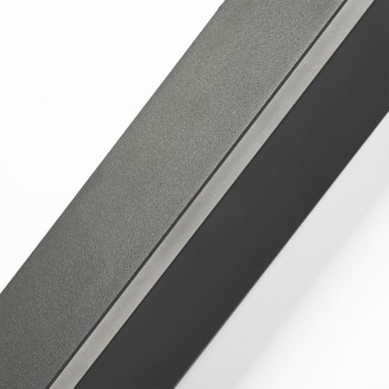 Брілагі - LED зовнішній настінний світильник LINEAR LED/22Вт/230В 3000К IP65 100 см антрацит