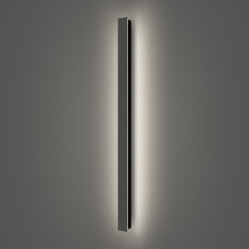 Brilagi - LED зовнішній настінний світильник LINEAR LED/22W/230V 4000K IP65 100 см чорний