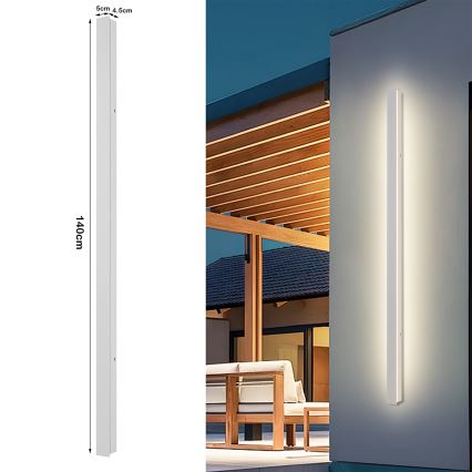 Brilagi - LED зовнішній настінний світильник LINEAR LED/32 Вт/230 В 3000K IP65 140 см білий CRI 90