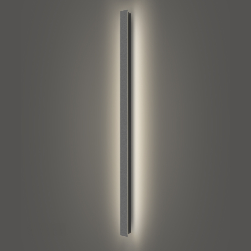 Brilagi - LED зовнішній настінний світильник LINEAR LED/32W/230V 4000K IP65 140 cm антрацит CRI 90