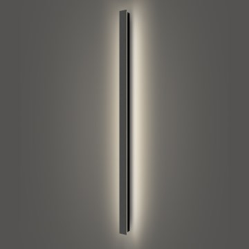 Brilagi - LED зовнішній настінний світильник LINEAR LED/32W/230V 4000K IP65 140 cm чорний CRI 90