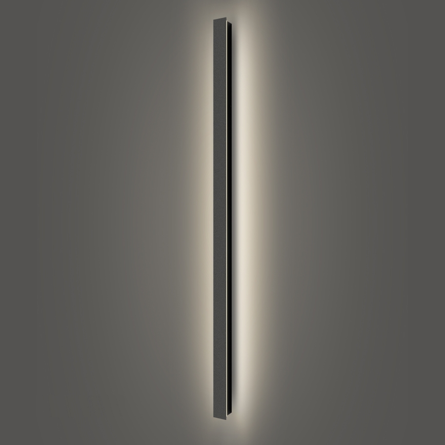 Brilagi - LED зовнішній настінний світильник LINEAR LED/32W/230V 4000K IP65 140 см чорний