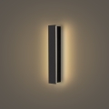 Brilagi - LED зовнішній настінний світильник LINEAR LED/8W/230V 3000K IP65 30 cm чорний
