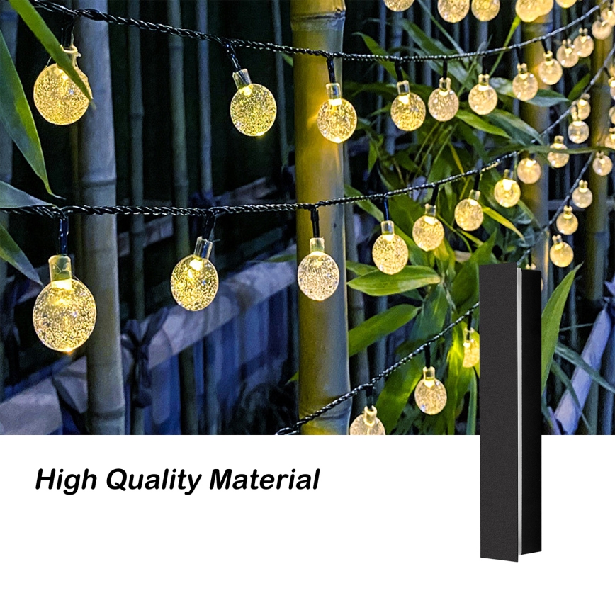 Brilagi - LED зовнішній настінний світильник LINEAR LED/8W/230V 3000K IP65 30 см чорний CRI 90