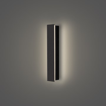 Brilagi - LED зовнішній настінний світильник LINEAR LED/8W/230V 4000K IP65 30 см чорний