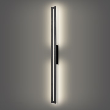 Brilagi - LED зовнішній настінний світильник LINEO LED/24W/230V 4000K IP65 100 cm чорний
