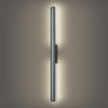Brilagi - LED зовнішній настінний світильник LINEO LED/24W/230V 4000K IP65 100 см антрацит CRI 90
