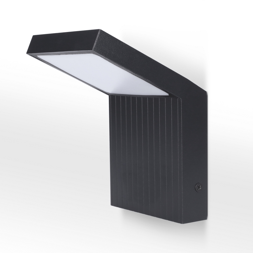 Brilagi - LED зовнішній настінний світильник RIANO LED/8Вт/230В антрацит IP65