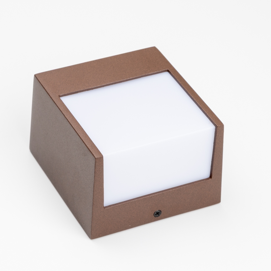 BRILAGI - LED зовнішній настінний світильник TERNI LED/12W/230V коричневий IP44