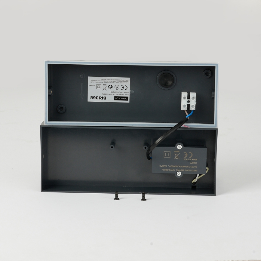 Brilagi - LED зовнішній настінний світильник TESSI LED/10W/230V антрацит IP54