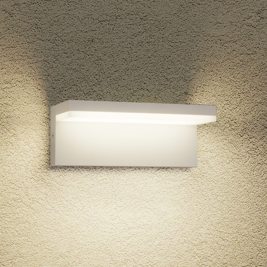Brilagi - LED зовнішній настінний світильник TESSI LED/10W/230V білий IP54