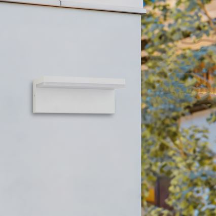 Brilagi - LED зовнішній настінний світильник TESSI LED/10W/230V білий IP54