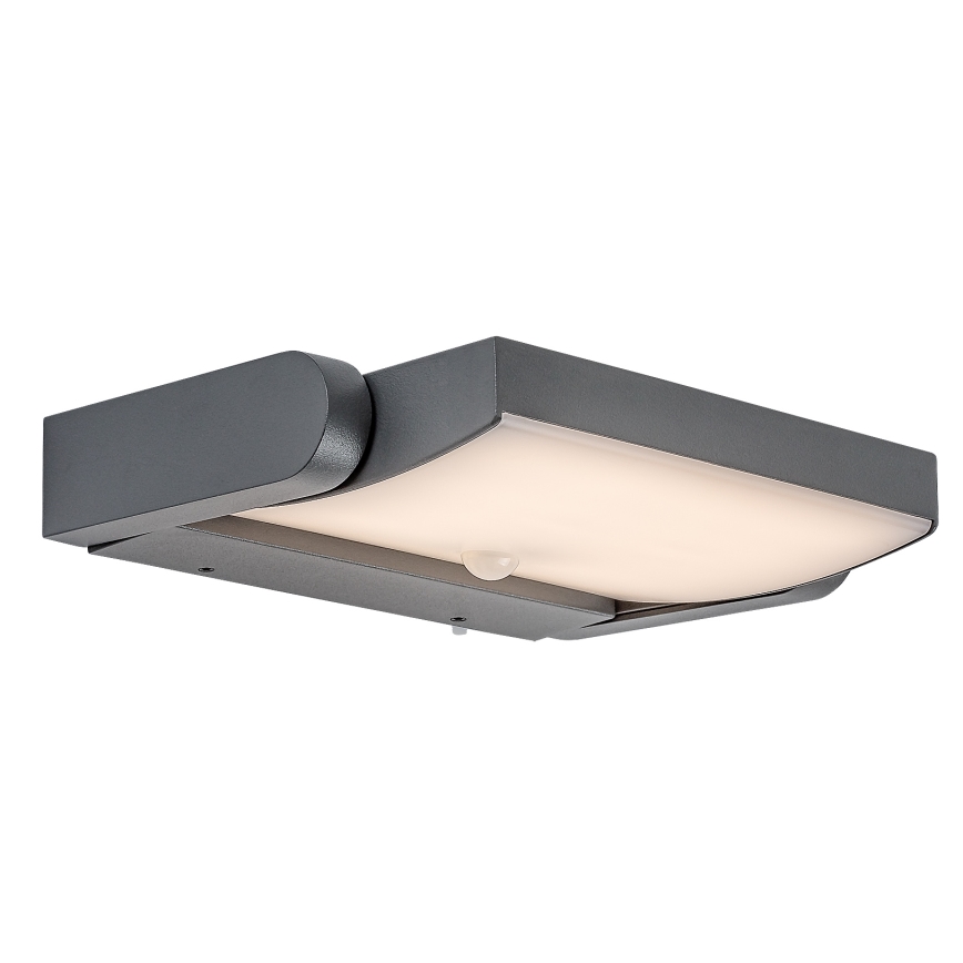 Brilagi - LED зовнішній настінний світильник з датчиком ANKLE LED/18W/230V 3000K IP65 антрацит