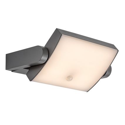 Brilagi - LED зовнішній настінний світильник з датчиком ANKLE LED/18W/230V 3000K IP65 антрацит