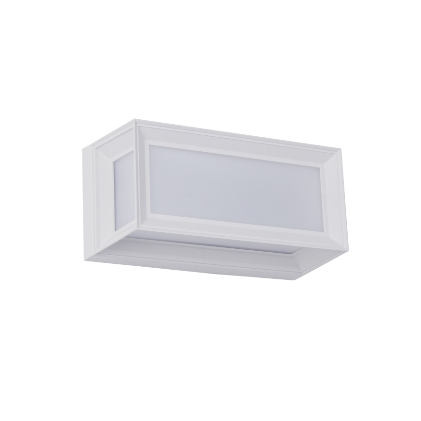Brilagi - LED зовнішній настінний світильник з датчиком PARKER LED/12W/230V білий IP44