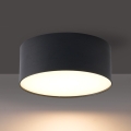 BRILAGI - LED Зовнішній стельовий світильник FORIS LED/20W/230V діам. 15 см чорний IP44