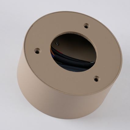 BRILAGI - Світлодіодний зовнішній стельовий світильник FORIS LED/20W/230V діаметром 15 см бежевий IP44