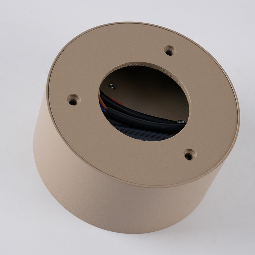 BRILAGI - Світлодіодний зовнішній стельовий світильник FORIS LED/20W/230V діаметром 15 см бежевий IP44