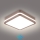 Brilagi - LED зовнішній стельовий світильник з датчиком BENE LED/18W/230V 21,5x21,5 см коричневий IP54