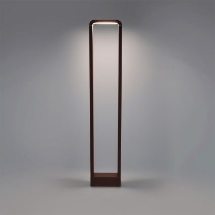 Brilagi - LED зовнішній світильник BARI LED/7W/230V, 3000/4000/6000K, коричневий, IP54, 80 см