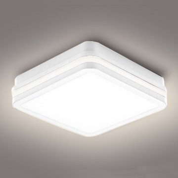 Brilagi - LED зовнішній світильник BENE LED/18W/230V 22x22 см білий IP54