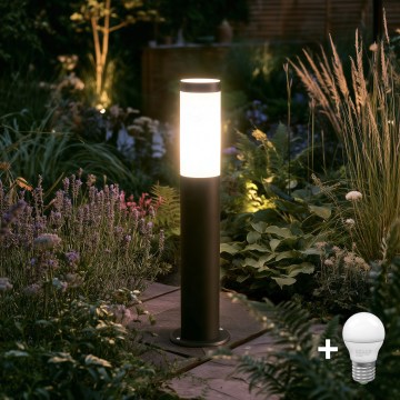 BRILAGI - LED зовнішній світильник ELIA 1xE27/7W/230V 4000K IP44 50 см антрацит