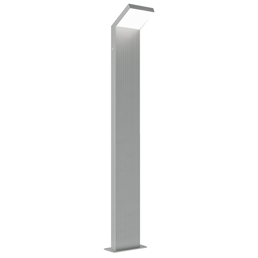 Brilagi - LED зовнішній світильник RIANO LED/8W/230V сріблястий IP65 80 см